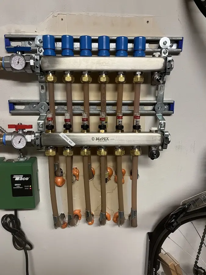 Plumber performing Leak Detection at a residential property in Edwards